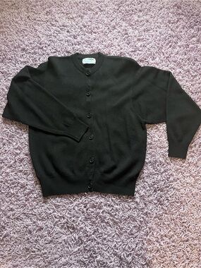 Vintage Ballantyne 100% Merino Cardigan